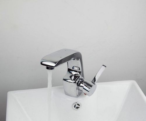 Good  quality Chrome  Tap Newly Bathroom Basin Sink Mixer Tap Faucet 022