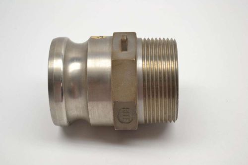 New rite 2-1/2 fms 2-1/2in npt stainless male female cam lock fitting b408774 for sale