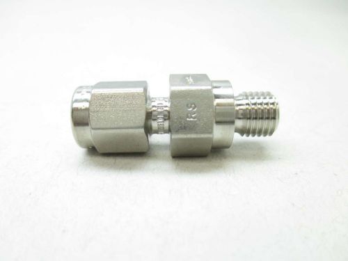 New swagelok ss-200-1-m8x1.0rs 1/8 in tube straight male connector ss d444889 for sale