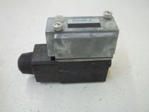 DOUBLE A QGF 3 F1 10B1 TSP SOLENOID VALVE *USED*