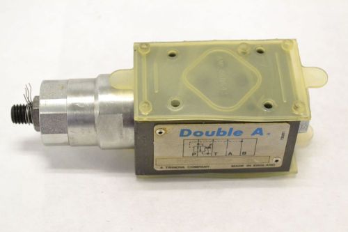 DOUBLE A NNNWC 3-05M-10B1 PILOT OPERATED PRESSURE CONTROL VALVE B285706