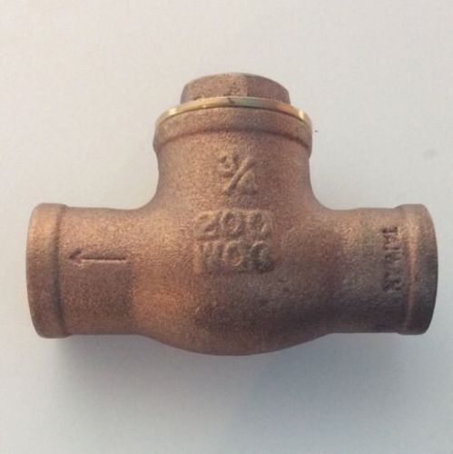3/4 c x c swing check valve for sale