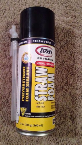 TVM Straw Foam Polyurethane Sealant - 12 Oz.