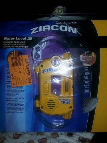 Zircon Electronic Water Level 25 ONE PERSON LEVELING - ONLY SHIPS IN THE US