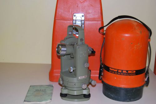 Wild heerbrugg t16 direct scale reading tacheometer theodolite - new style for sale