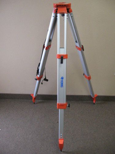 Brand new! king precision aluminum tripod dual lock flat head for surveying for sale