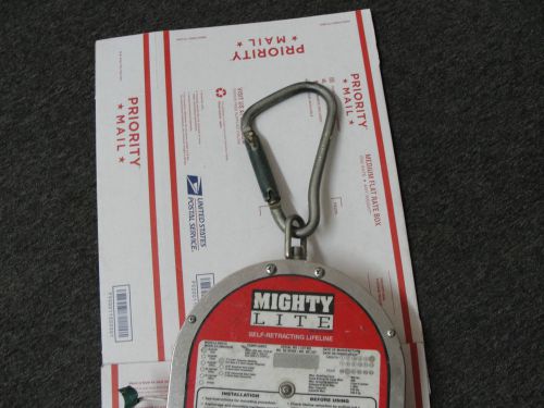 Miller mighty lite rl30 self retracting lifeline great condition 15 years old for sale
