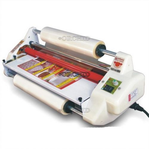 Hot laminating roll laminator four new 17.5&#034; rollers machine brand for sale