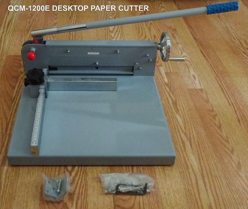Quality commercial machines heavy duty industrial metal paper cutter trimmer 12&#034; for sale