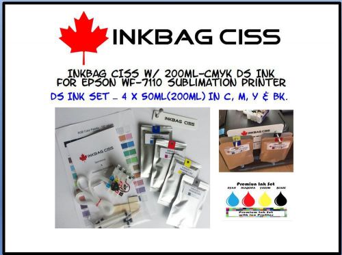 INKBAG CISS(200ML DS INK &amp; ARC) FOR EPSON WF-7110 SUBLIMATION PRINTER