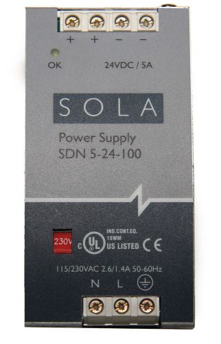 Sola SDN 5-24-100 Power Supply
