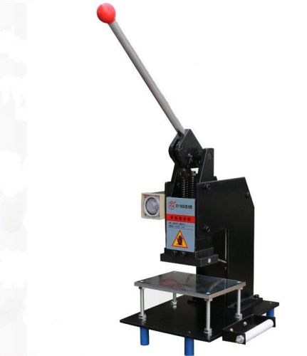 Manual Hot Foil Stamping Machine Tipper Bronzing Letterpress Printer 220V