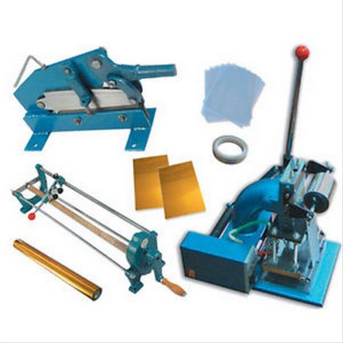Hot foil stamping machine kit foil plate paper cutter  business card emboss diy for sale