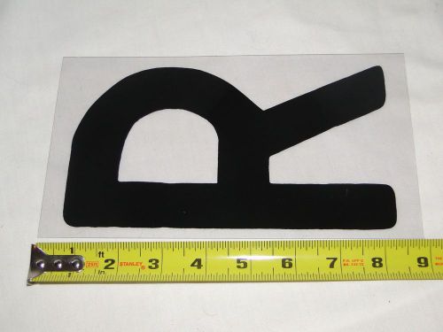 Replacement Plastic Letter for Outdoor Marquee Portable Sign Plastic 9 inch &#034;R&#034;