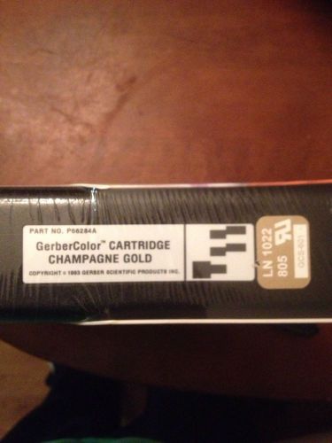 Gerbercolor Thermal Transfer Foil Champagne Gold 50 Yard New Package Gcs 601