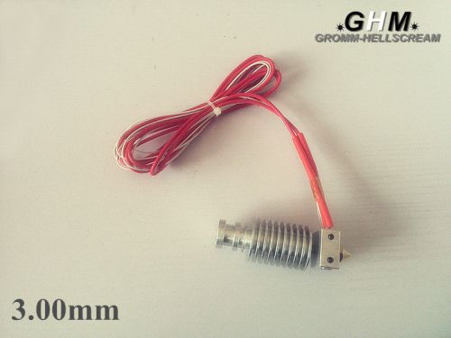 All Metal Hotend 3.00mm Filament Extruder For ABS E3D Or J-head Type