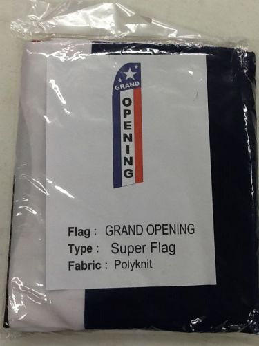Grand Opening Polyknit Flag