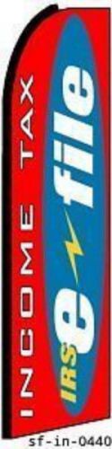 INCOME TAX IRS E FILE Bow Flag + Pole + Spike