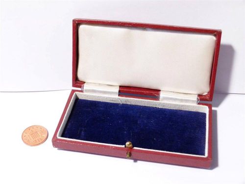 #S - Antique Vintage Jewellery Box for Brooch, Pendant Masonic Jewel Neclace etc