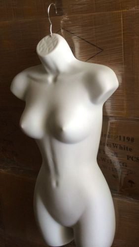 Premium quality wht female torso hanging mannequin dress form display wholesale for sale