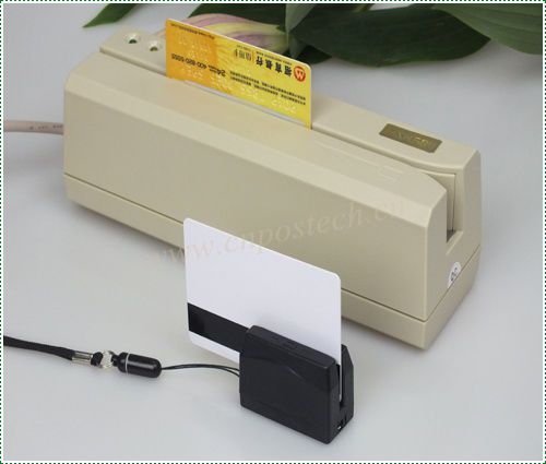 Bundle msr609 hid hico magnetic card reader writer+ mini300 portable reader for sale
