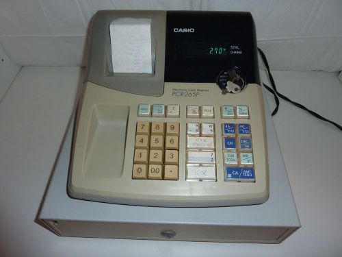 Vintage CASIO CASH REGISTER Model DL-1325 Tested Works Great