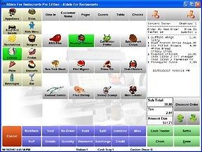 Menu programming service for aldelo restaurant cafe &amp; pizza pos system software for sale