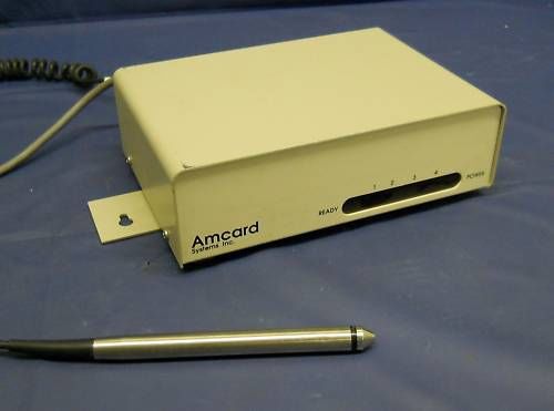 Amcard Systems Inc  Model Series 19 with Scanning Pen