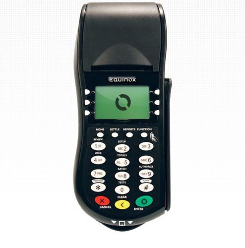 Equinox hypercom t4205 credit card terminal - new - unlocked for sale