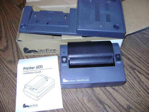 Verifone printer 600 (nib) with transtand p600 for sale
