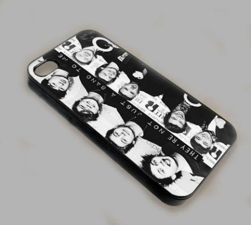 Case - 5 Seconds of Summer One Direction Retro White Black - iPhone and Samsung