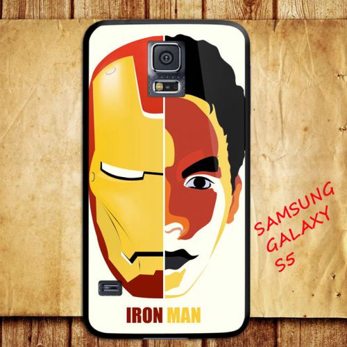 iPhone and Samsung Galaxy - Iron Man Face Art - Case