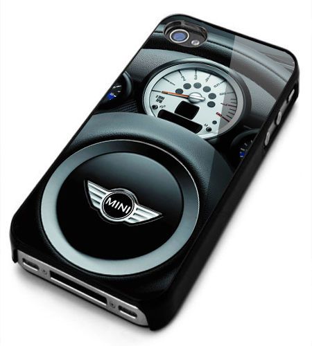Steering wheel mini cooper john logo iphone 4/4s/5/5s/5c/6/6+ black hard case for sale