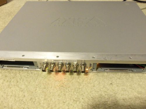 Axis 291 1u video server/encoder rack ethernet with one q7406 card for sale