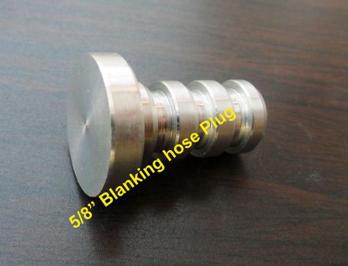 5/8&#034; (16mm)   Aluminium Blanking Plug Bung Silicone Hose  End Cap (solid) - US