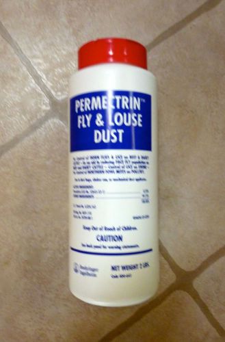 Permectrin Fly &amp; Louse Dust - Ready to Use - Swine &amp; Cattle &amp; Poultry - 2 lbs