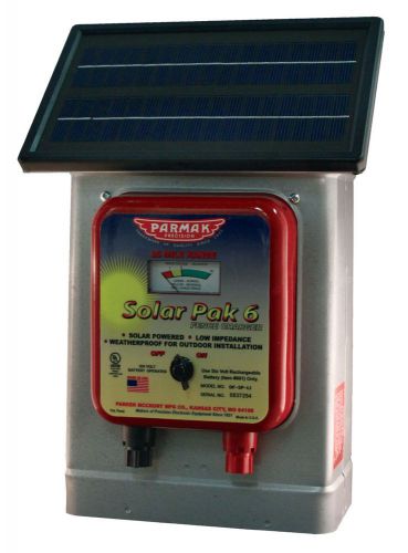 Parmak Solar Fence Energizer  6 Volt EM6S DF-SP-LI