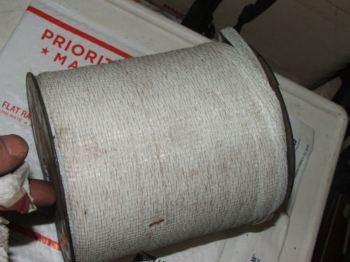 1320 FT ROLL ELECTRIC FENCE WIRE POLYTAPE 1/2&#034; HOT TAPE &#034;SUPER-6&#034;; FAST SHIPPING