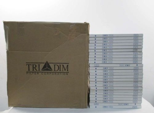 New tri dim 2301625140 tri-pleat set of 26 16x25x1in air filter element d423548 for sale