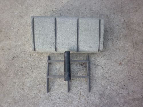 Landscape curb concrete rcurbing slant solider 2 stamp set sale for sale