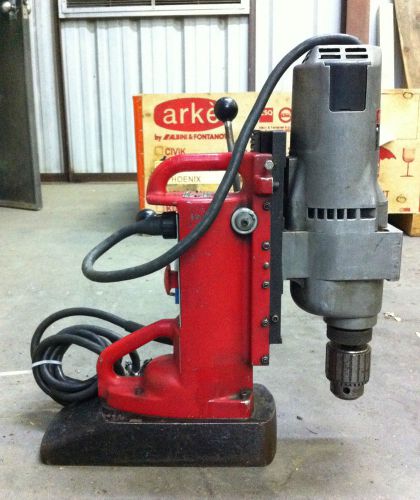 Milwaukee 4221 electromagnetic drill press - in great condition! for sale