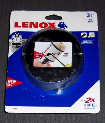 Lenox Tools 1772012 3-1/2&#034; Bi-Metal Speed Slot Hole Saw