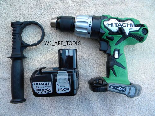 New hitachi dv18dl 18 volt cordless hammer drill,battery ebm1830 18v hammerdrill for sale