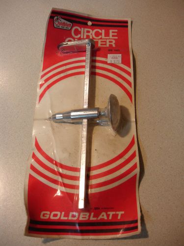 GOLDBLATT CIRCLE CUTTER 05141 NEW IN PACKAGE.  ALSO A DRYWALL TOOL.  UNOPENED!!!