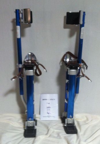 Drywall Stilts Blue 18-30 Inch Aluminum Tool Stilt For Painting Painter Taping