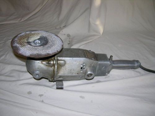 Vintage 50&#039;s black &amp; decker 7&#034; flexible disc sander &#034;wood handle, still works&#034; for sale