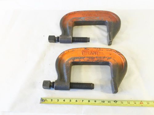 2 grand 6 ash heavy duty clamps for sale