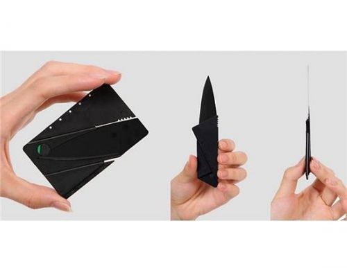 [New Year Deal]  Exo-BK5 Card Shaped/Sized Foldable Knife for Bag or Wallet