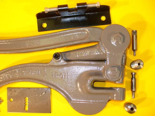 Roper whitney pexto sheet metal punch no.8 ironwork tinsmith hole press tool usa for sale