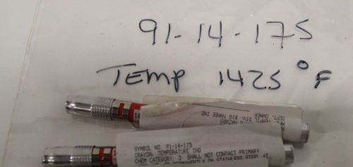 Lot of (2) k-line 91-14-175: temperature indicating crayon: 1425°f tempilstiks for sale
